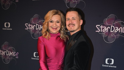 FOTO: Jana Paulová a Robin Ondráček ze StarDance vypadli, mezi hosty ale nemohli chybět.
