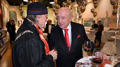 FOTO: Felix Slováček pozval své nejbližší přátelé.