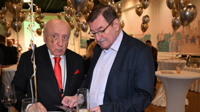 FOTO: Felix Slováček pozval na křest své nejbližší přátelé.