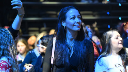 FOTO: Agáta Hanychová na koncertu Jana Bendiga.