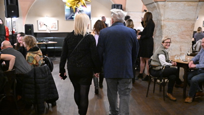 FOTO: Petra Hřebíčková byla v dobrém rozmaru.