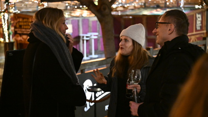 FOTO: Ivana Chýlková byla zachumlaná.