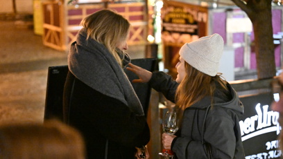 FOTO: Ivana Chýlková byla zachumlaná.