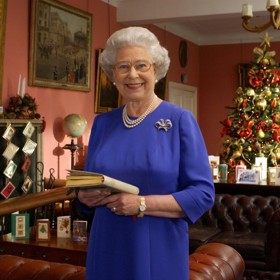 Jediný pořad, na který se členové královské rodiny během prvních dvou svátků vánočních mohli dívat, bylo vánoční poselství královny.