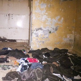 Uvnitř syrské věznice Sajdnájá.