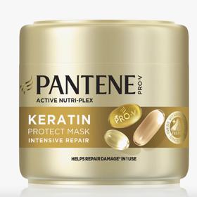 Regenerační maska na suché a poškozené vlasy, Pro-V Active Nutri Plex Intensive Repair, Pantene, 156 Kč