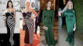 Slavné dámy jako dvojčata: Kdo vynesl v roce 2024 stejné šaty a komu víc slušely
