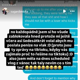 Sugar Denny ukázala i vzájemnou konverzaci.