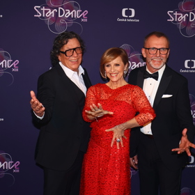 Porotci Richard Genzer, Tatiana Drexler a Jan Tománek.