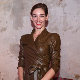 Marta Dancingerová na křtu své nové knihy Maluj můru nohama vzhůru vypadala úchvatně.