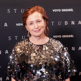 Seriálová Arabela Jana Nagyová zazářila v metalickém topu z pajetek.