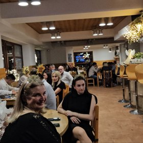 Silvestrovská party v pensionu Relax. 