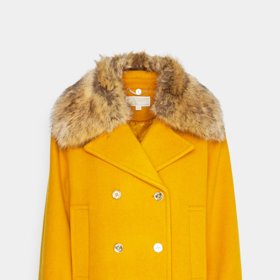 Kabátek s kožešinovým límcem, Michael Kors,  9 280 Kč