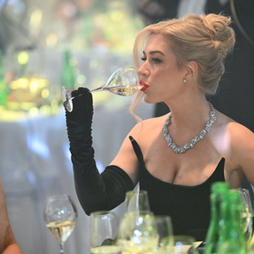 Dominika Myslivcová na Plese jako Brno. 