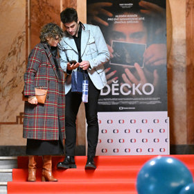 Patrik Děrgel s manželkou Markétou.