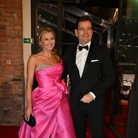 Jitka Kocurová dorazila s manželem.