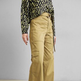 Elegantní plátěné kalhoty s kapsami, Proenza Schouler Outlet, zalando.cz, 4 950 Kč