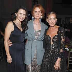 Hvězdy kultovního seriálu dnes. Natáčení je opět v plném proudu a hrdinky Charlotta, Miranda a Carrie jsou velmi elegantní dámy v letech. Sarah Jessica Parker stále častěji váže vlasy do úhledných drdolů, k Mirandě v podání Cynthii Nixon už skoro neodmyslitelně patří tohle slušivé mikádo. A Charlotte? Tak u té se nic nemění, svůj seriálový účes navíc v současnosti povýšila na žhavý trend.