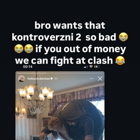 Yunus vyzval Tadeáše Kuběnku do Clashe.