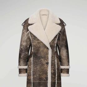 Zimní kabát s pravou kožešinou, VSP, 49 455 Kč