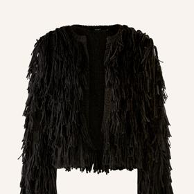 Černý krátký kabátek bez zapínání, Oui, 3 190 Kč