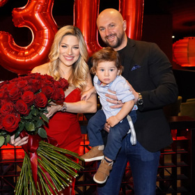 Eva Perkausová s manželem Ivanem Hecko a starším synem Killianem.