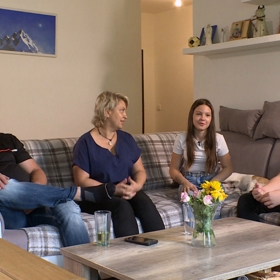 Věra se bála angličtiny. 