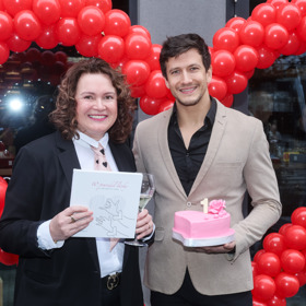 Křest nové knihy si nenechal ujít ani Bachelor Jan Solfronk.