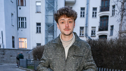 FOTO: Prokop Zach na tiskovce Primy.