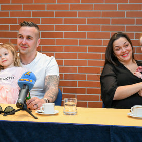 Rodina Kočkových ukázala i nejmladší členy.