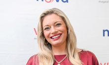 Lucie Borhyová na akci TV Nova.