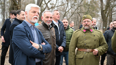 FOTO: Petr Pavel nadšeně naslouchal.