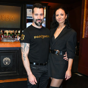 Václav Noid Bárta s manželkou Eliškou. 