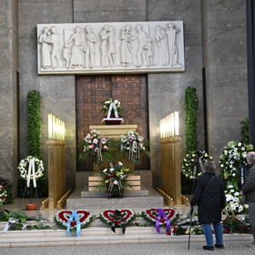 Pohřeb Jiřího Fencla.