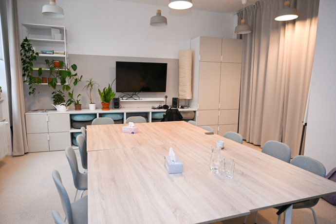 FOTO: Centrum PORT disponuje i konferenční místností. – stránka 7