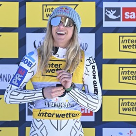 Ester Ledecká má bronz z MS na lyžích.