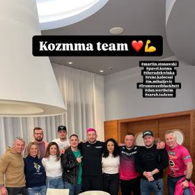 David Kozma a jeho nejbližší.