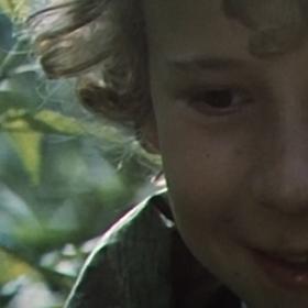 Filip Menzel jako malý chlapec.