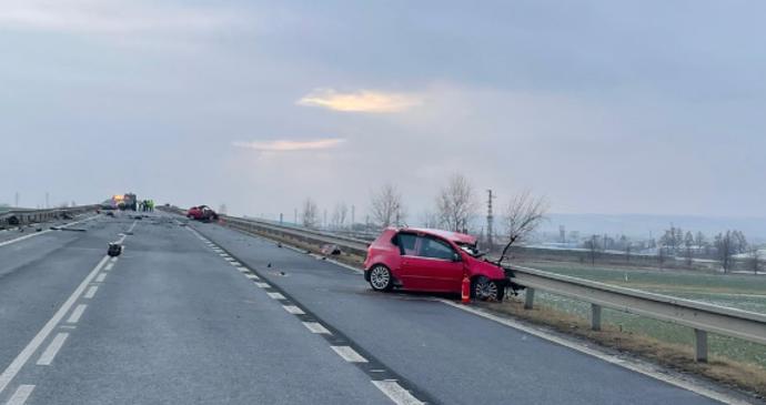 FOTO: Takto dopadlo jeho auto.