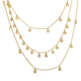 Vrstvený náhrdelník s přívěsky, Klenoty Aurum, 1 890 Kč