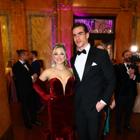 Eva Perkausová s Adamem Bardym.