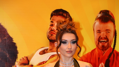 FOTO: Sharlota na premiéře filmu Bez trenek.