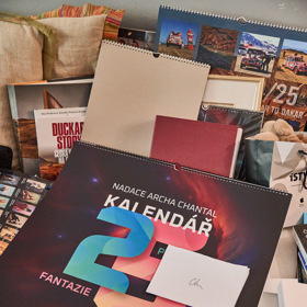 Letošní kalendář Nadace Archa Chantal