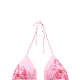 Trojúhelníkový bikinový top s květy, Bershka, 449 Kč