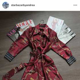 Saténové šaty inzerovala Andrea Verešová za 760 korun.