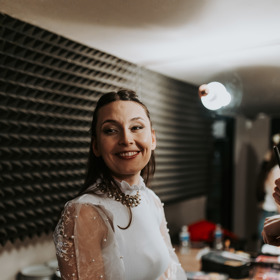 Kateřina Marie Tichá při svém prvním koncertu v Lucerně. 