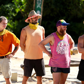 Dobyvatelé na souboji o kmenovou imunitu. 