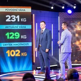 Původní váha Tomáše byla 231 kilogramů. Dokázal shodit 102 kilo! 