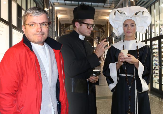 FOTO: Kněz Romuald Štěpán Rob, Ondřej Brzobohatý a Taťána Kuchařová – stránka 257