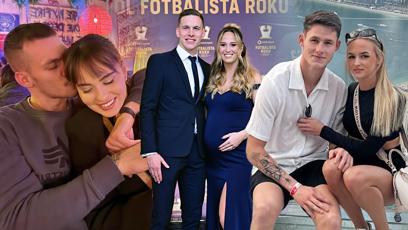 FOTO: Fotbalisté a jejich krásky.